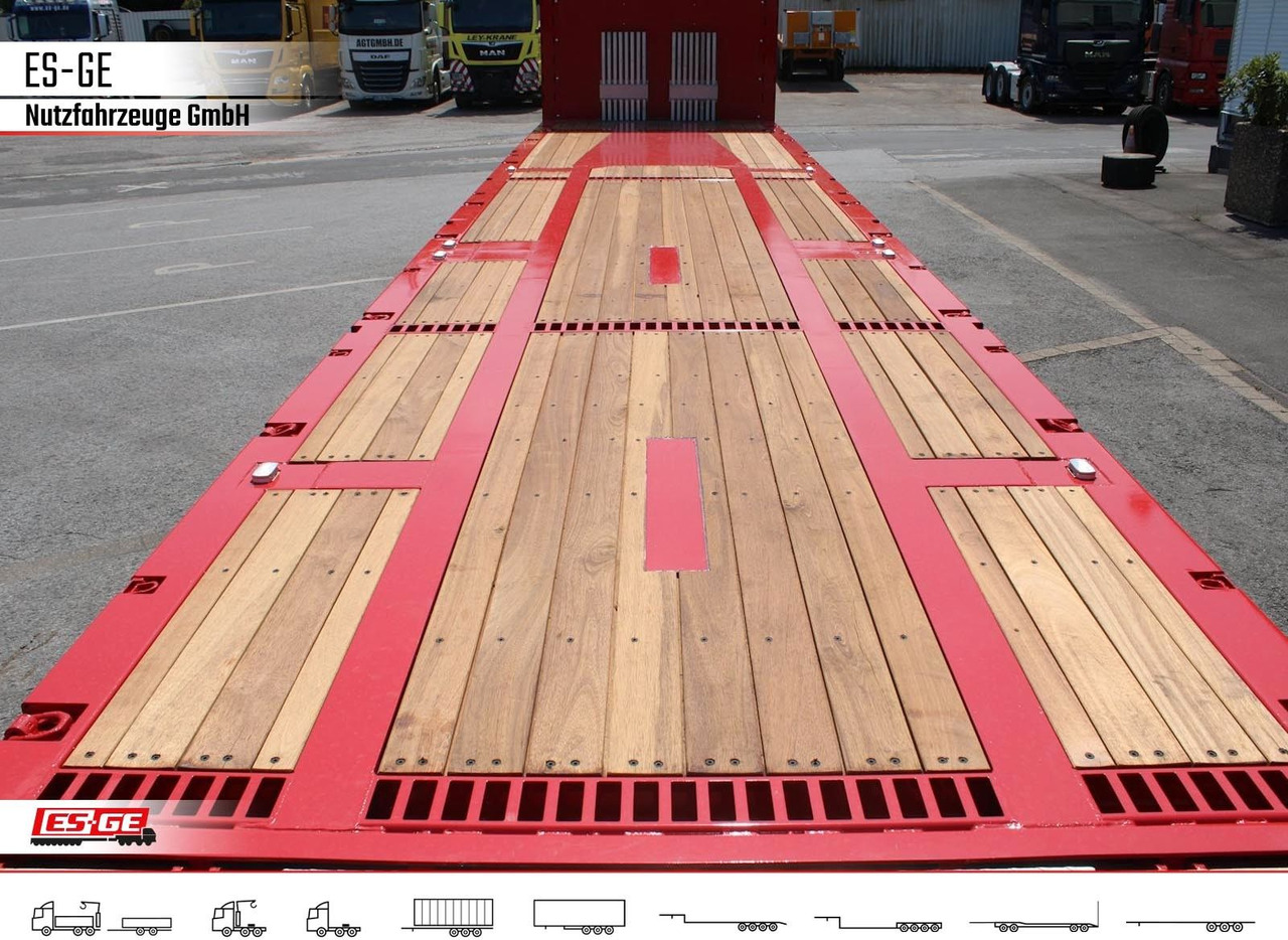 Επικαθήμενο πλατφόρμα/ Καρότσα ES-GE 3-Achs Megatrailer, hydr. Heckabsenkung: φωτογραφία 8