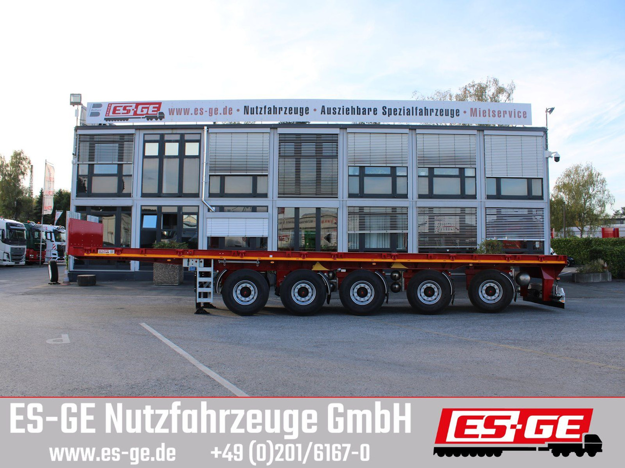 ES-GE 5-Achs-Ballastauflieger - Επικαθήμενο πλατφόρμα/ Καρότσα: φωτογραφία 5 ES-GE 5-Achs-Ballastauflieger - Επικαθήμενο πλατφόρμα/ Καρότσα: φωτογραφία 5