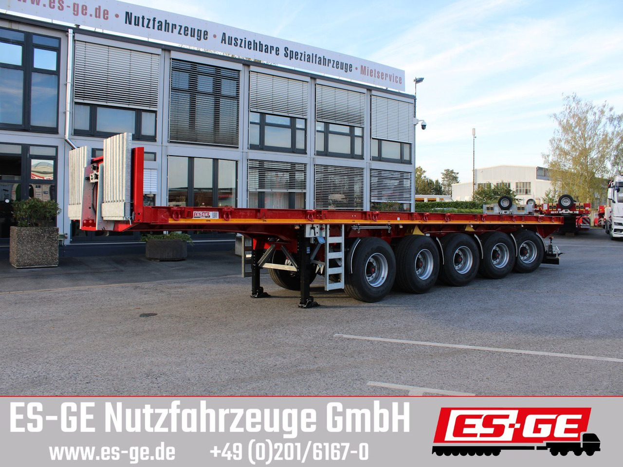 ES-GE 5-Achs-Ballastauflieger - Επικαθήμενο πλατφόρμα/ Καρότσα: φωτογραφία 3 ES-GE 5-Achs-Ballastauflieger - Επικαθήμενο πλατφόρμα/ Καρότσα: φωτογραφία 3