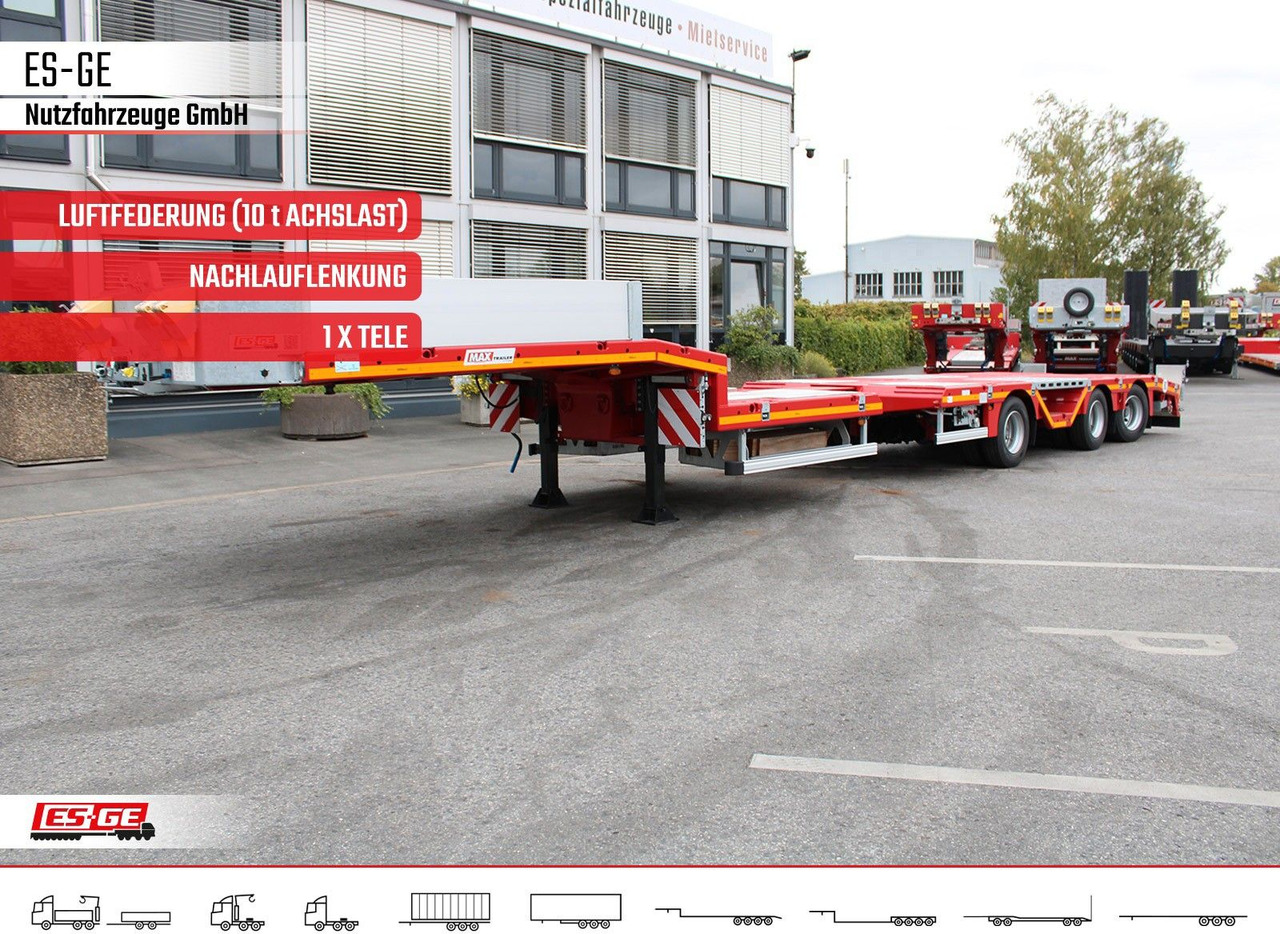 Faymonville MAX Trailer MAX100 Semi-Tieflader Radmulden - Επικαθήμενο με χαμηλό δάπεδο: φωτογραφία 1 Faymonville MAX Trailer MAX100 Semi-Tieflader Radmulden - Επικαθήμενο με χαμηλό δάπεδο: φωτογραφία 1