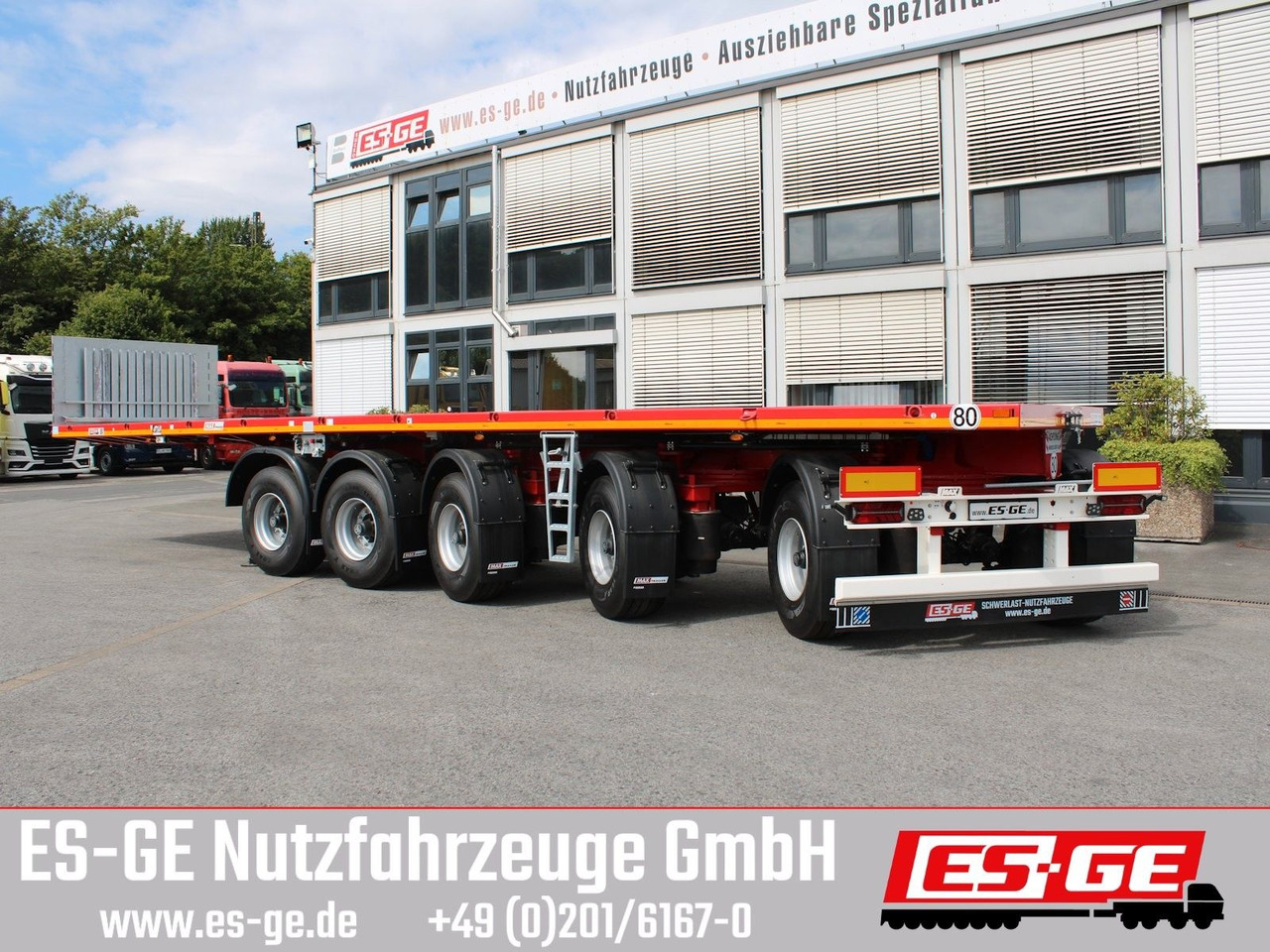 Faymonville MAX Trailer MAX410 Ballastauflieger - Επικαθήμενο πλατφόρμα/ Καρότσα: φωτογραφία 2 Faymonville MAX Trailer MAX410 Ballastauflieger - Επικαθήμενο πλατφόρμα/ Καρότσα: φωτογραφία 2