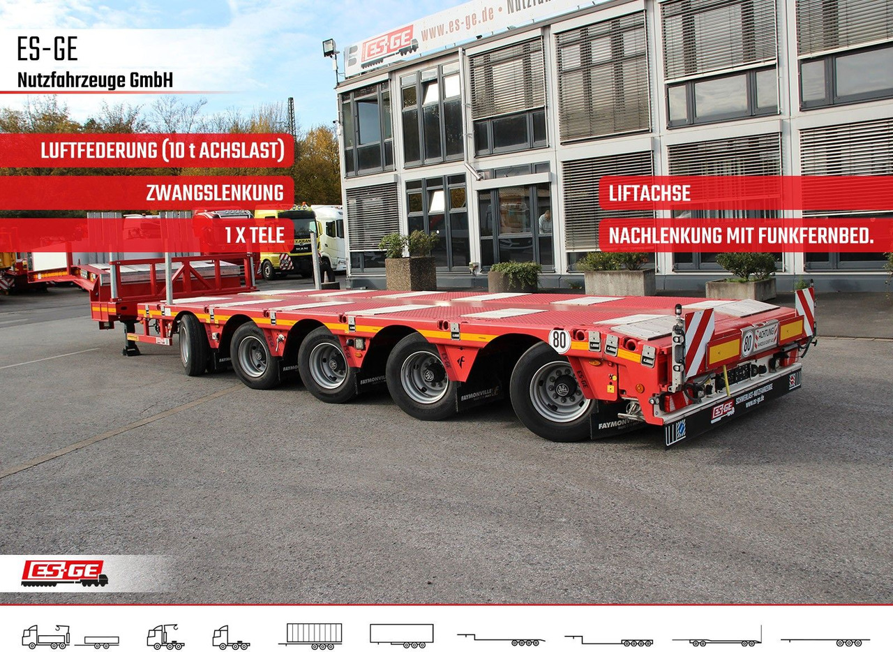 Faymonville Multimax Satteltieflader - hydr. gelenkt - Επικαθήμενο με χαμηλό δάπεδο: φωτογραφία 1 Faymonville Multimax Satteltieflader - hydr. gelenkt - Επικαθήμενο με χαμηλό δάπεδο: φωτογραφία 1