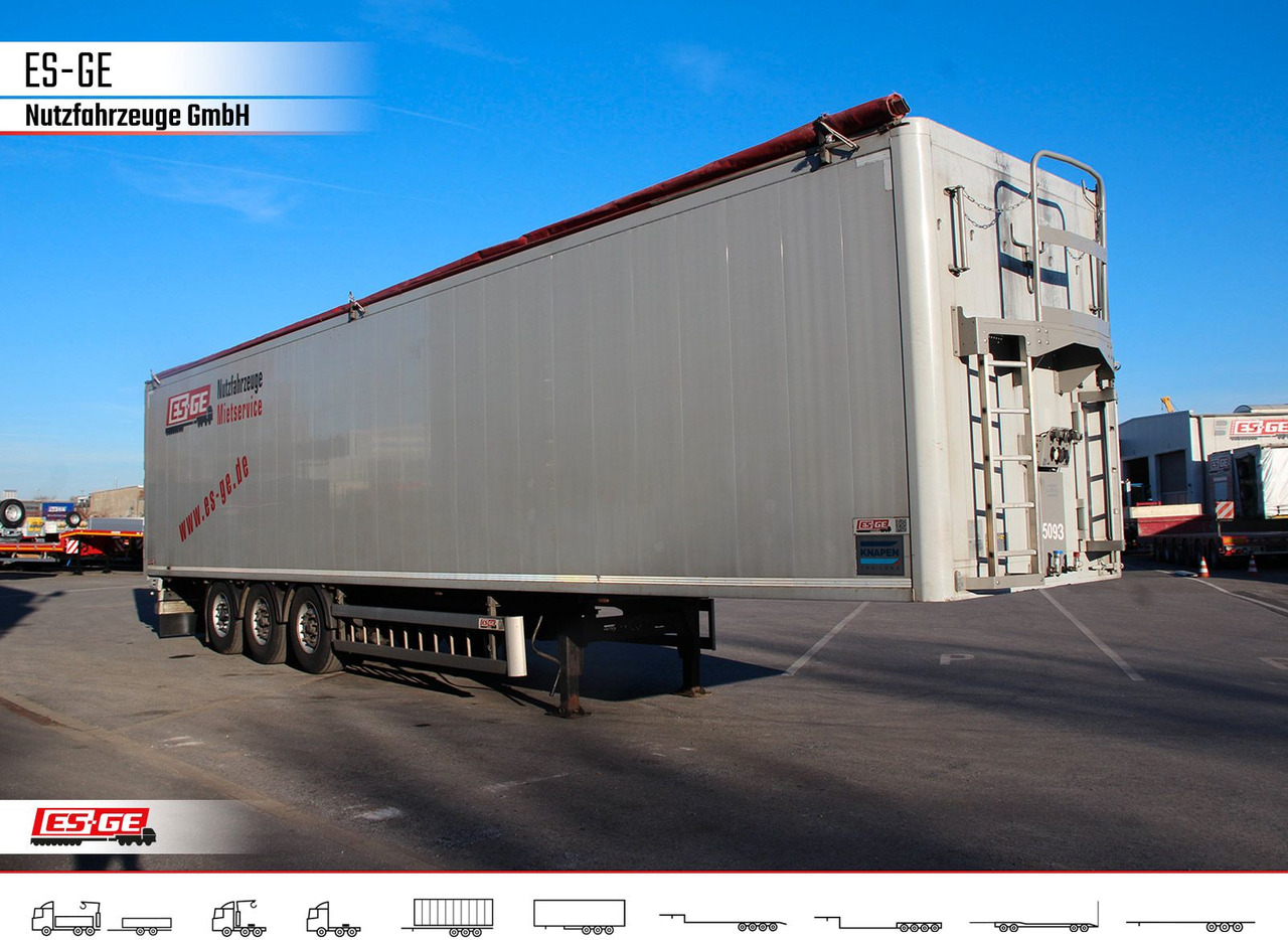 Knapen 3-Achs-Schubbodenauflieger 92m³ - Επικαθήμενο μεταφορική βουτσάς: φωτογραφία 1 Knapen 3-Achs-Schubbodenauflieger 92m³ - Επικαθήμενο μεταφορική βουτσάς: φωτογραφία 1