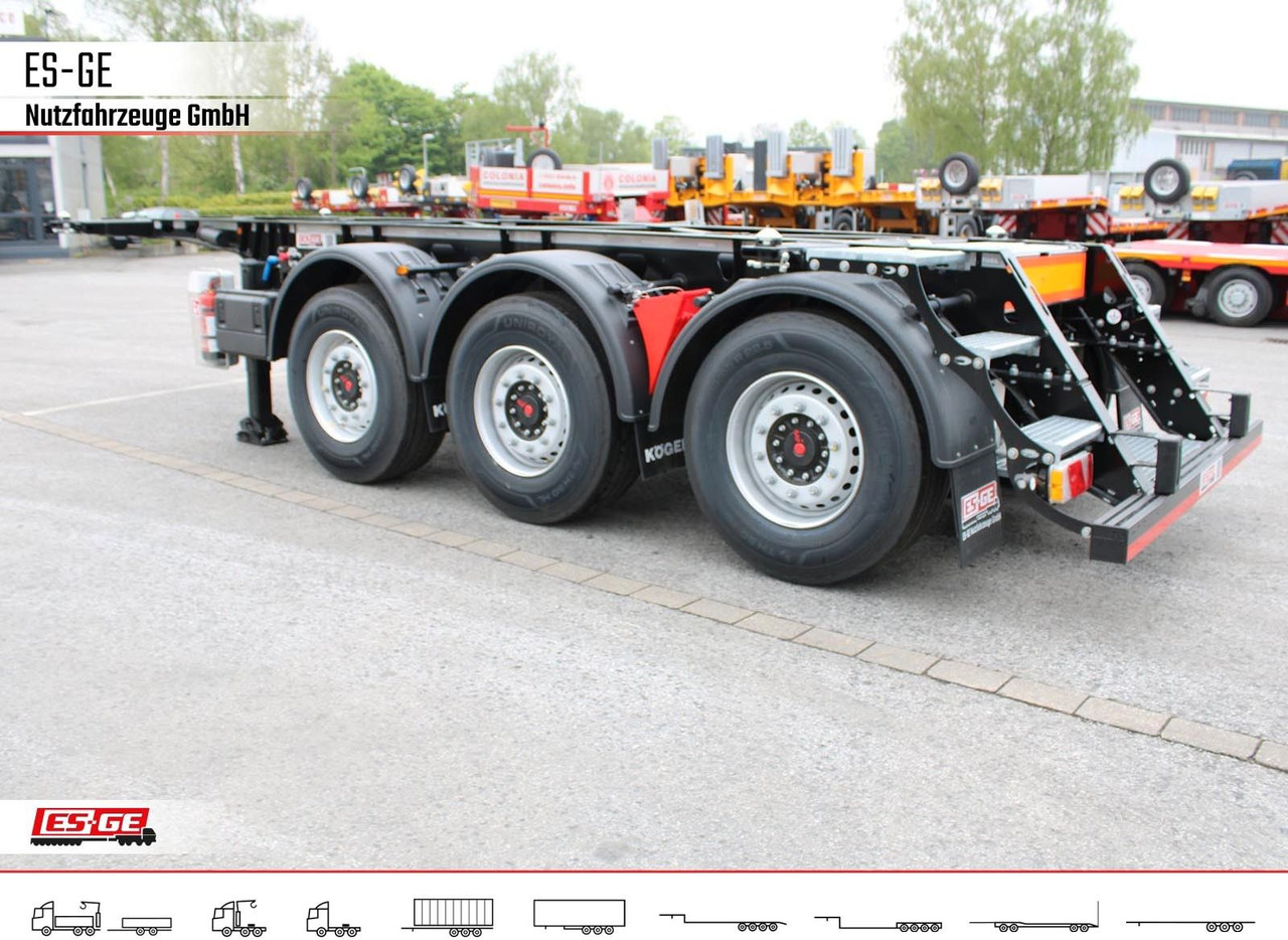 Kögel PORT 20 TANKPLEX Containerchassis - Επικαθήμενο μεταφοράς εμπορευματοκιβωτίων/ Κινητό αμάξωμα: φωτογραφία 1 Kögel PORT 20 TANKPLEX Containerchassis - Επικαθήμενο μεταφοράς εμπορευματοκιβωτίων/ Κινητό αμάξωμα: φωτογραφία 1