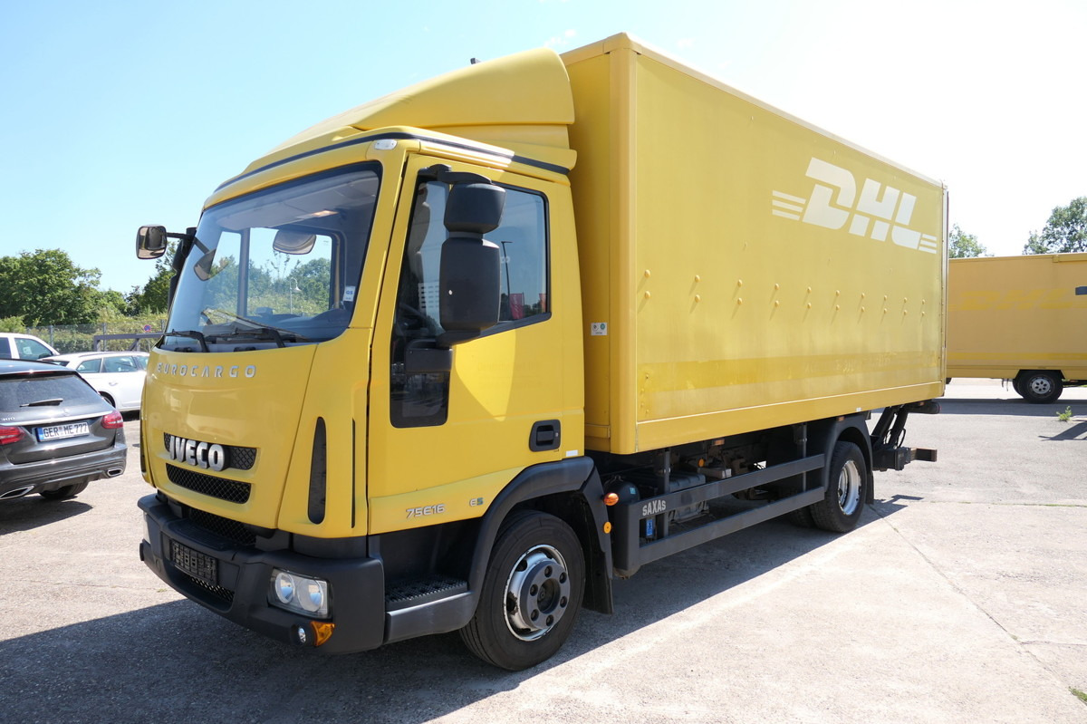 IVECO EuroCargo ML 75 E 16 P LBW LUFT AUTOMATIK COC EU - Επαγγελματικό αυτοκίνητο κόφα: φωτογραφία 1 IVECO EuroCargo ML 75 E 16 P LBW LUFT AUTOMATIK COC EU - Επαγγελματικό αυτοκίνητο κόφα: φωτογραφία 1