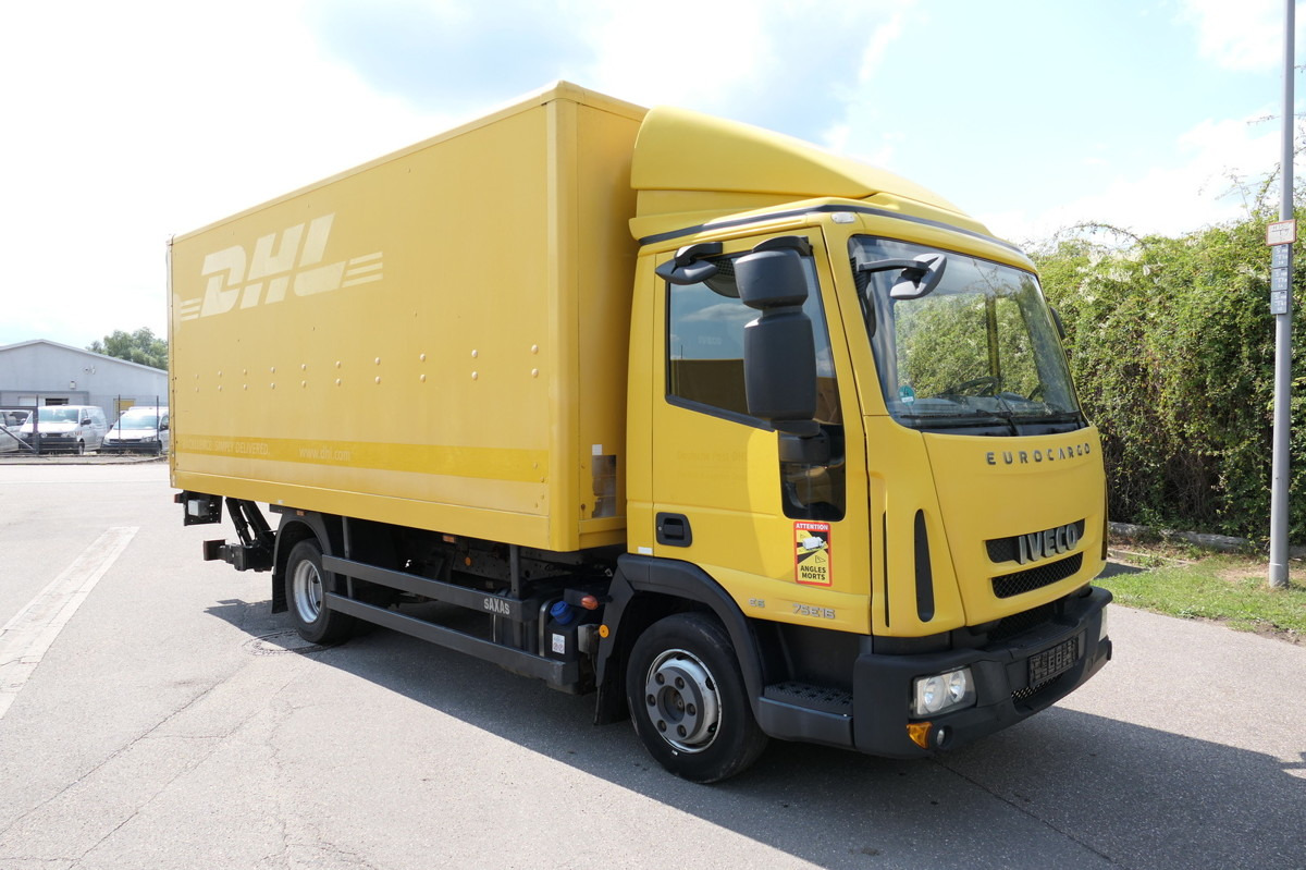 IVECO EuroCargo ML 75 E 16 P LBW LUFT AUTOMATIK COC EU - Επαγγελματικό αυτοκίνητο κόφα: φωτογραφία 1 IVECO EuroCargo ML 75 E 16 P LBW LUFT AUTOMATIK COC EU - Επαγγελματικό αυτοκίνητο κόφα: φωτογραφία 1