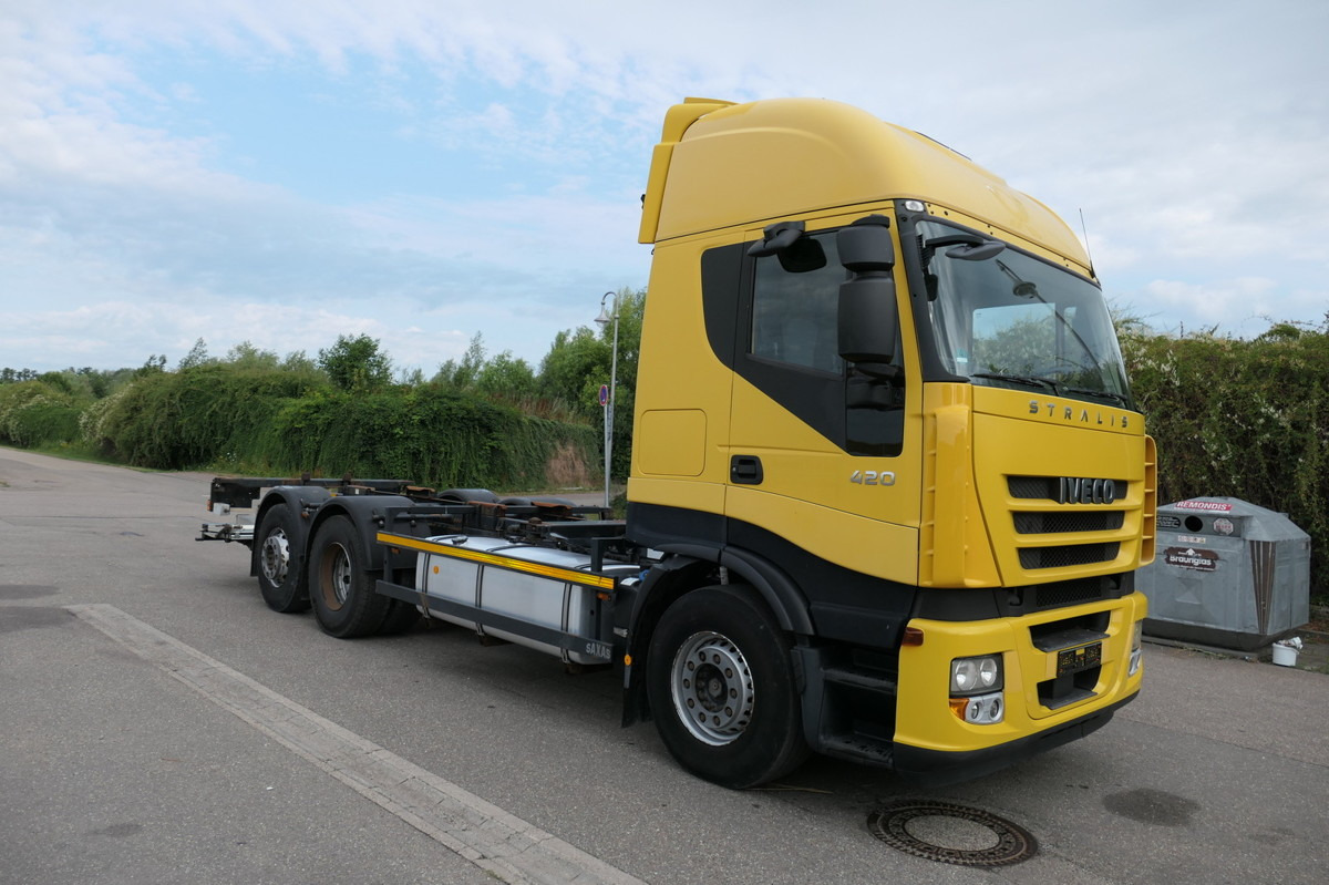 IVECO STRALIS AS 260 S42 Y/FS-CM ECO LBW AHK KLIMA INT - Φορτηγό μεταφοράς εμπορευματοκιβωτίων/ Κινητό αμάξωμα: φωτογραφία 3 IVECO STRALIS AS 260 S42 Y/FS-CM ECO LBW AHK KLIMA INT - Φορτηγό μεταφοράς εμπορευματοκιβωτίων/ Κινητό αμάξωμα: φωτογραφία 3