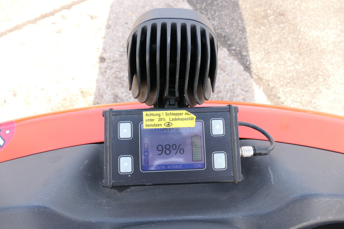 Μηχάνημα έλξης LINDE P 60 Z Schlepper Batterie 22/2019 3-Rad: φωτογραφία 9