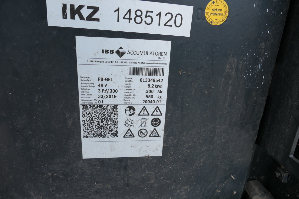 Μηχάνημα έλξης LINDE P 60 Z Schlepper Batterie 33/2019: φωτογραφία 10 Μηχάνημα έλξης LINDE P 60 Z Schlepper Batterie 33/2019: φωτογραφία 10