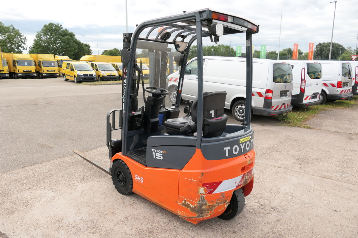TOYOTA 7 FBEST 15 DUPLEX 4-VENTIL 3-Rad - Ηλεκτροκίνητο περονοφόρο: φωτογραφία 3 TOYOTA 7 FBEST 15 DUPLEX 4-VENTIL 3-Rad - Ηλεκτροκίνητο περονοφόρο: φωτογραφία 3
