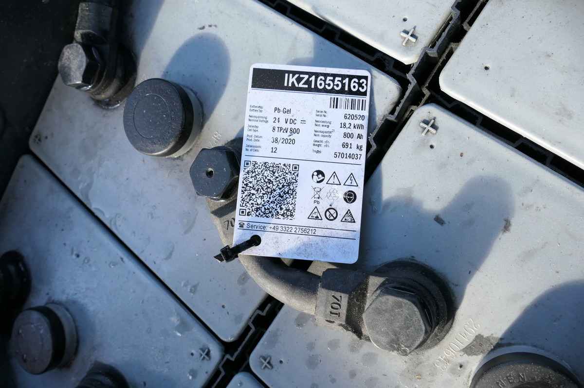 Ηλεκτροκίνητο περονοφόρο TOYOTA 7FBEST 15 Elektro Batterie 38/2020 3-Rad: φωτογραφία 9