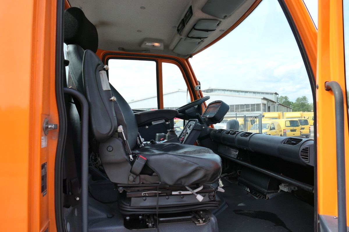 Φορτηγό με ανοιχτή καρότσα, Κοινοτικο όχημα/ Ειδικό όχημα UNIMOG U400  405/12 AHK KLIMA ZAPFWELLE vorn SFZ KOMMUN: φωτογραφία 10