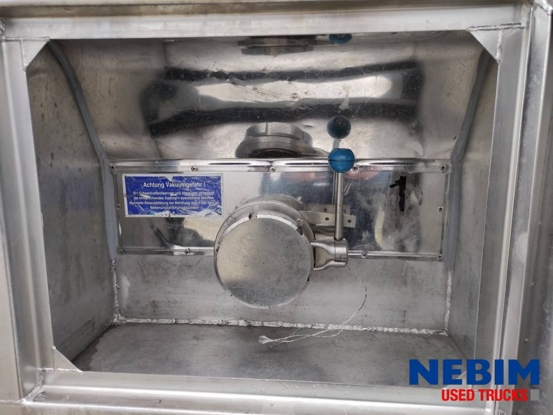 Feldbinder TSA 33.3-3 Unibloc pump electr - 3 comp. 8.000 / 2 2.500 / 3.000 Ltr. - Επικαθήμενο βυτίο: φωτογραφία 5 Feldbinder TSA 33.3-3 Unibloc pump electr - 3 comp. 8.000 / 2 2.500 / 3.000 Ltr. - Επικαθήμενο βυτίο: φωτογραφία 5