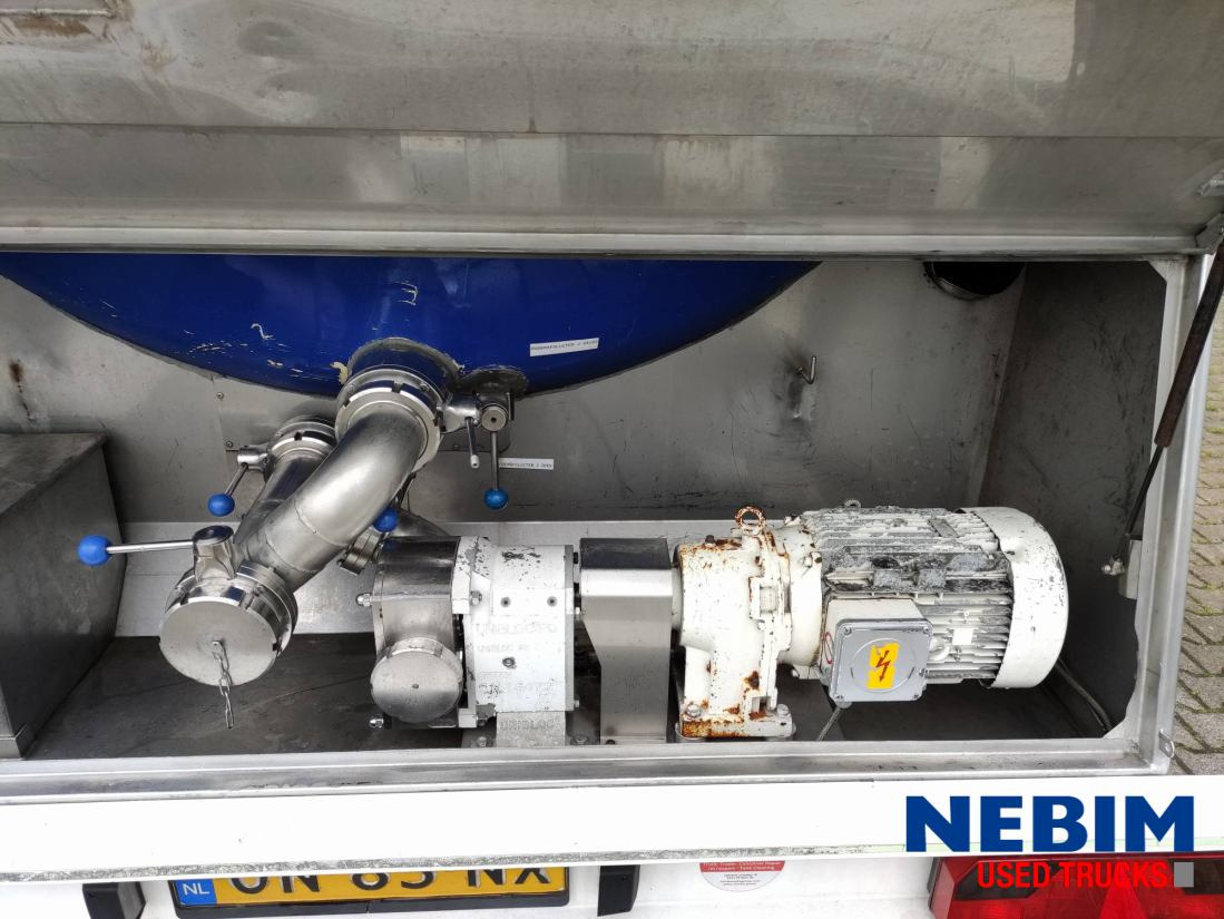 Feldbinder TSA 33.3-3 Unibloc pump electr - 3 comp. 8.000 / 2 2.500 / 3.000 Ltr. - Επικαθήμενο βυτίο: φωτογραφία 3 Feldbinder TSA 33.3-3 Unibloc pump electr - 3 comp. 8.000 / 2 2.500 / 3.000 Ltr. - Επικαθήμενο βυτίο: φωτογραφία 3