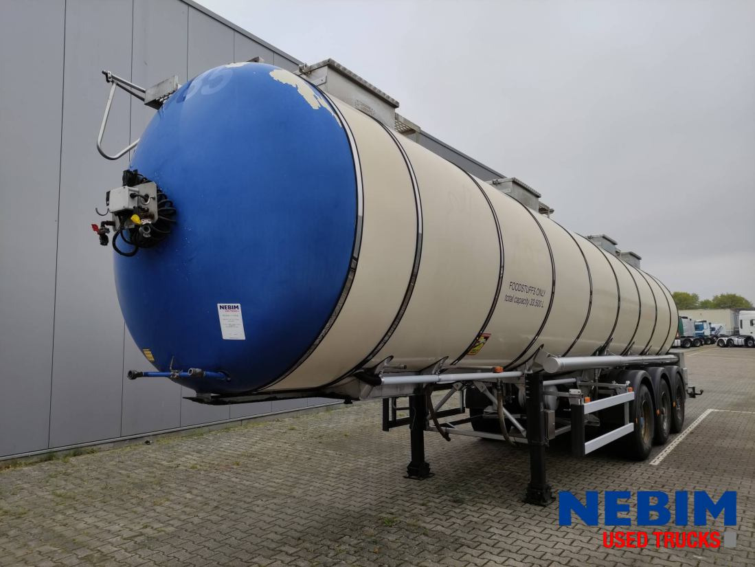 Feldbinder TSA 33.3-3 Unibloc pump electr - 3 comp. 8.000 / 2 2.500 / 3.000 Ltr. - Επικαθήμενο βυτίο: φωτογραφία 1 Feldbinder TSA 33.3-3 Unibloc pump electr - 3 comp. 8.000 / 2 2.500 / 3.000 Ltr. - Επικαθήμενο βυτίο: φωτογραφία 1