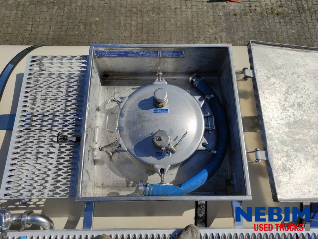 Feldbinder TSA 33.3 electric pump - 3 comp. 8.000 / 22.500 / 3.000 Ltr. - Επικαθήμενο βυτίο: φωτογραφία 4 Feldbinder TSA 33.3 electric pump - 3 comp. 8.000 / 22.500 / 3.000 Ltr. - Επικαθήμενο βυτίο: φωτογραφία 4
