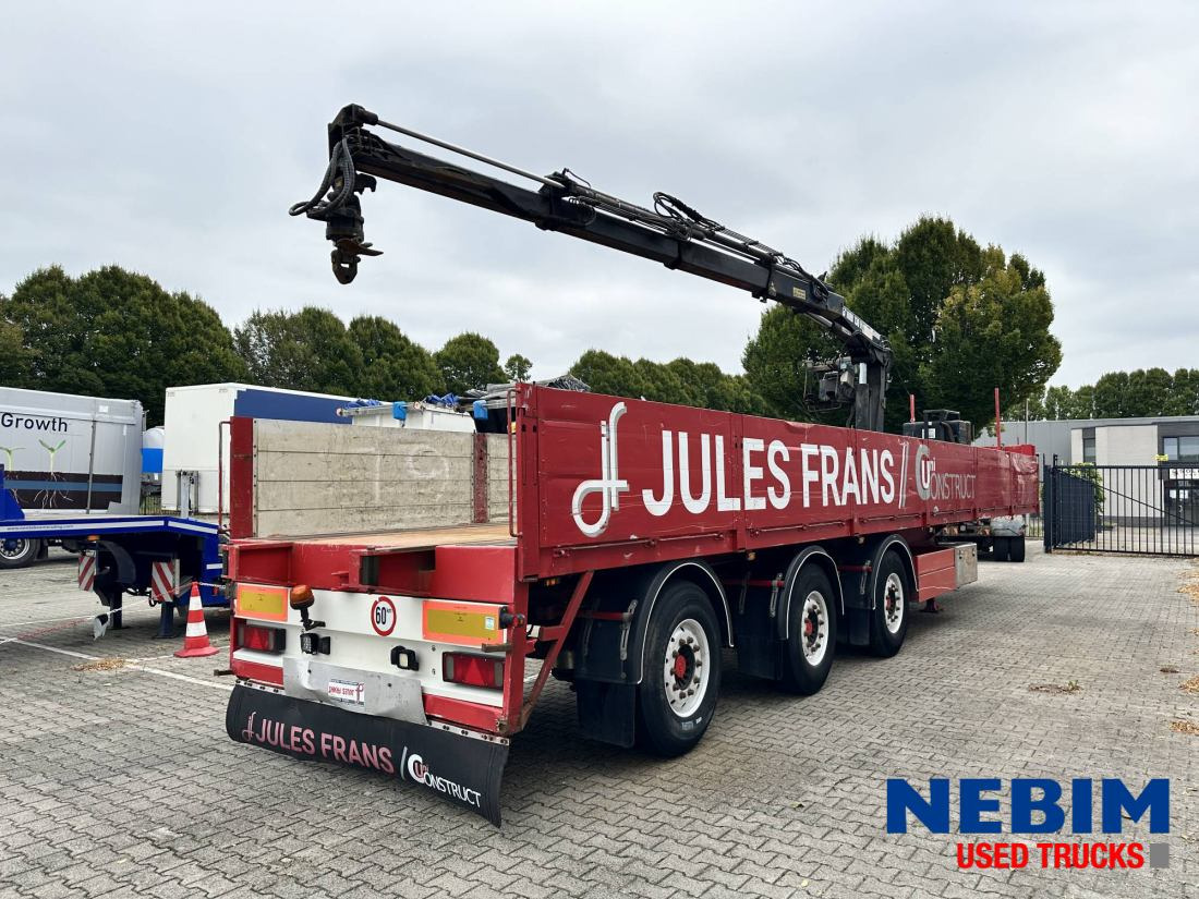 KWB P-393-STI-H - Hiab R 130-F3 - Stone Trailer - Επικαθήμενο πλατφόρμα/ Καρότσα: φωτογραφία 2 KWB P-393-STI-H - Hiab R 130-F3 - Stone Trailer - Επικαθήμενο πλατφόρμα/ Καρότσα: φωτογραφία 2