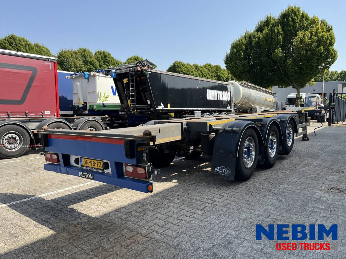 Pacton ET3 - Multi / Slider / Flex - Επικαθήμενο μεταφοράς εμπορευματοκιβωτίων/ Κινητό αμάξωμα: φωτογραφία 2 Pacton ET3 - Multi / Slider / Flex - Επικαθήμενο μεταφοράς εμπορευματοκιβωτίων/ Κινητό αμάξωμα: φωτογραφία 2