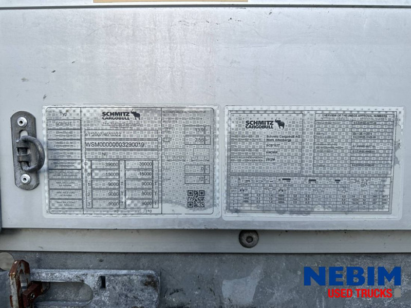 Schmitz Cargobull SCB*S3T - Curtainsider / Pritsche Plane / Sliding roof - Επικαθήμενο κουρτίνα: φωτογραφία 5 Schmitz Cargobull SCB*S3T - Curtainsider / Pritsche Plane / Sliding roof - Επικαθήμενο κουρτίνα: φωτογραφία 5