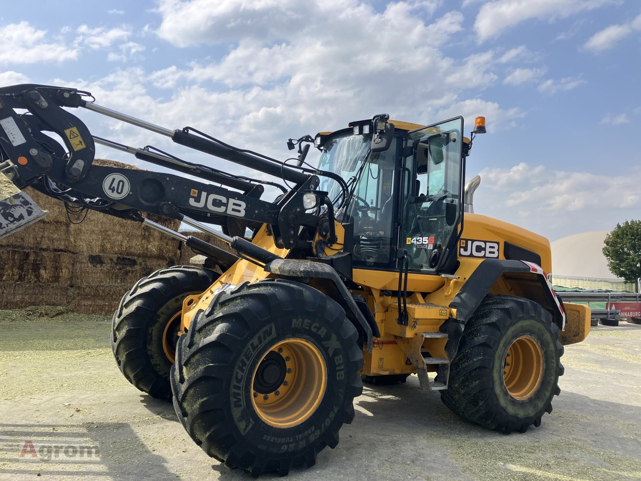 JCB 435 S Agri - Ελαστιχοφόρος φορτωτής: φωτογραφία 1 JCB 435 S Agri - Ελαστιχοφόρος φορτωτής: φωτογραφία 1