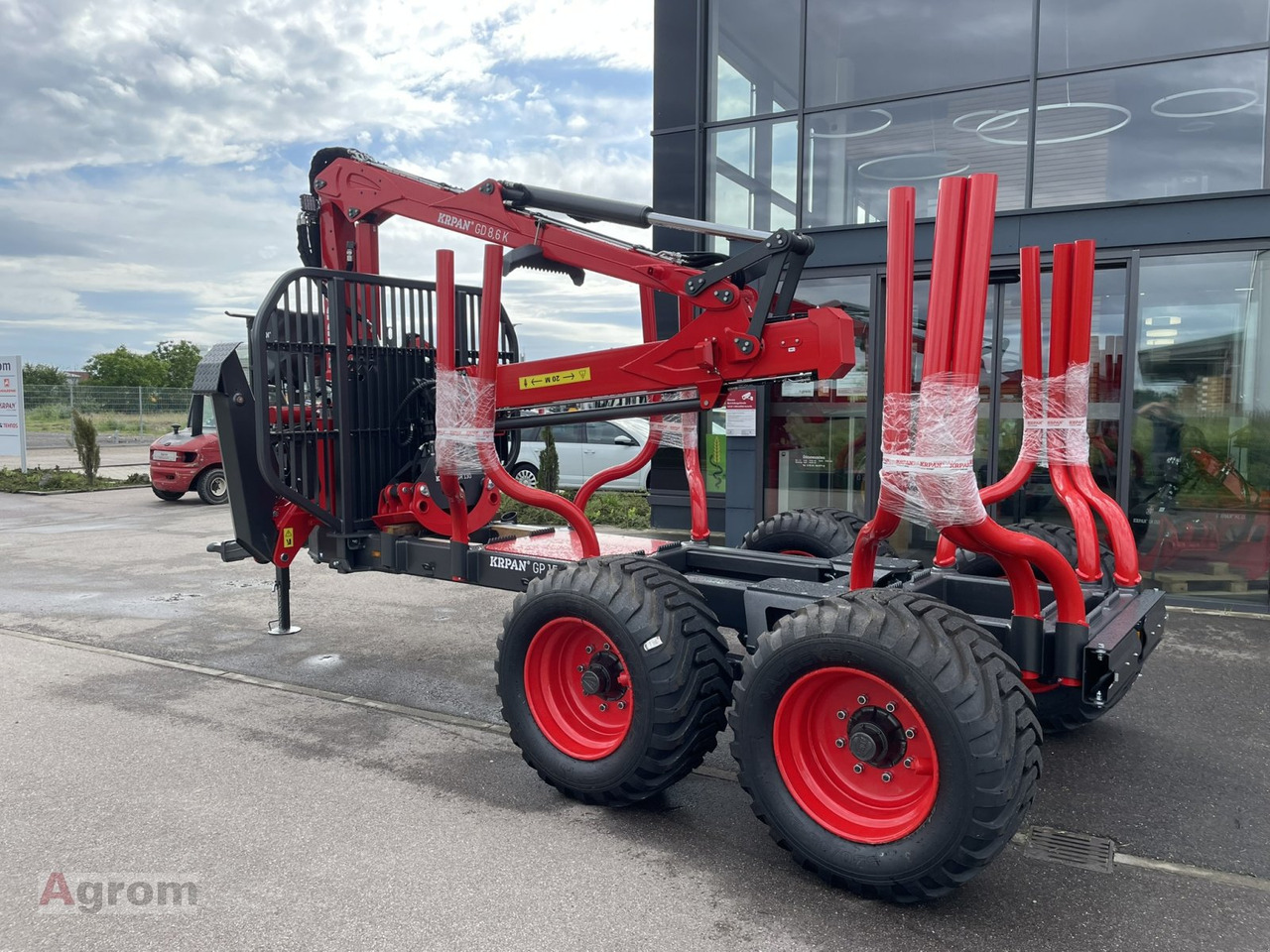 Krpan GP 15 D + Kran 8,6 K - Δασική ρυμούλκα: φωτογραφία 3 Krpan GP 15 D + Kran 8,6 K - Δασική ρυμούλκα: φωτογραφία 3
