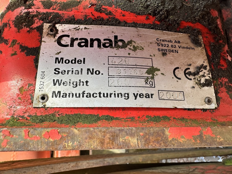 CRANAB 420 - Δασική ρυμούλκα: φωτογραφία 2 CRANAB 420 - Δασική ρυμούλκα: φωτογραφία 2
