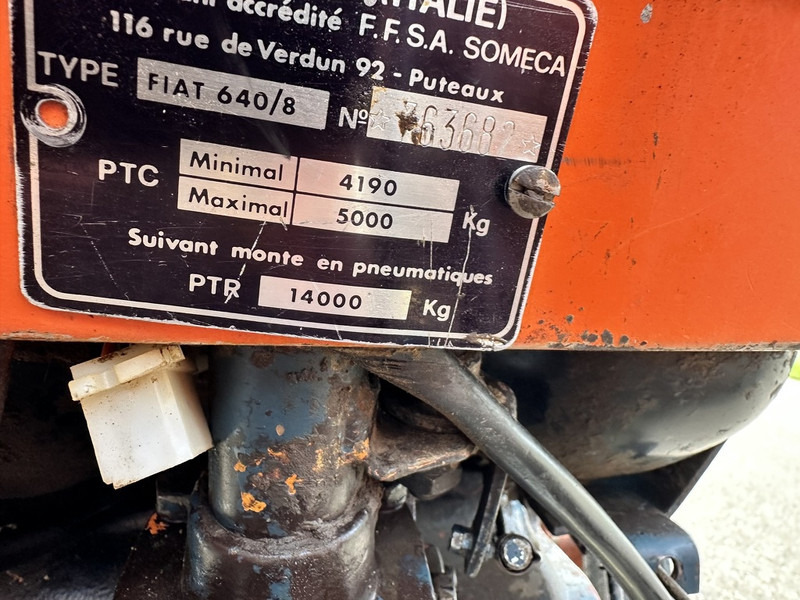 Τρακτέρ Fiat 640: φωτογραφία 8 Τρακτέρ Fiat 640: φωτογραφία 8