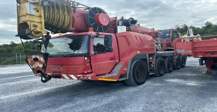 Grove GMK 5095 - Τηλεσκοπικός γερανός: φωτογραφία 3 Grove GMK 5095 - Τηλεσκοπικός γερανός: φωτογραφία 3