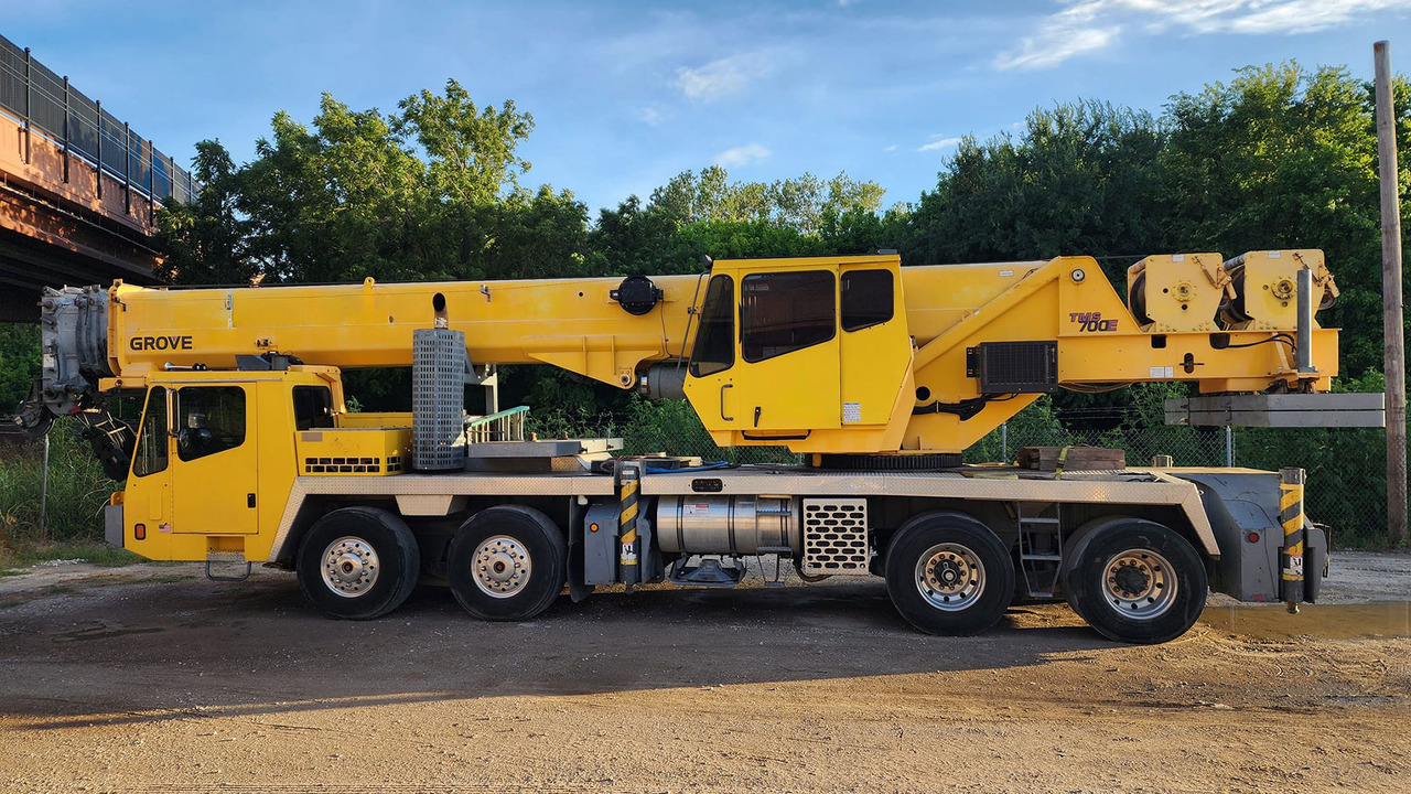 Grove TMS700E - Τηλεσκοπικός γερανός: φωτογραφία 1 Grove TMS700E - Τηλεσκοπικός γερανός: φωτογραφία 1