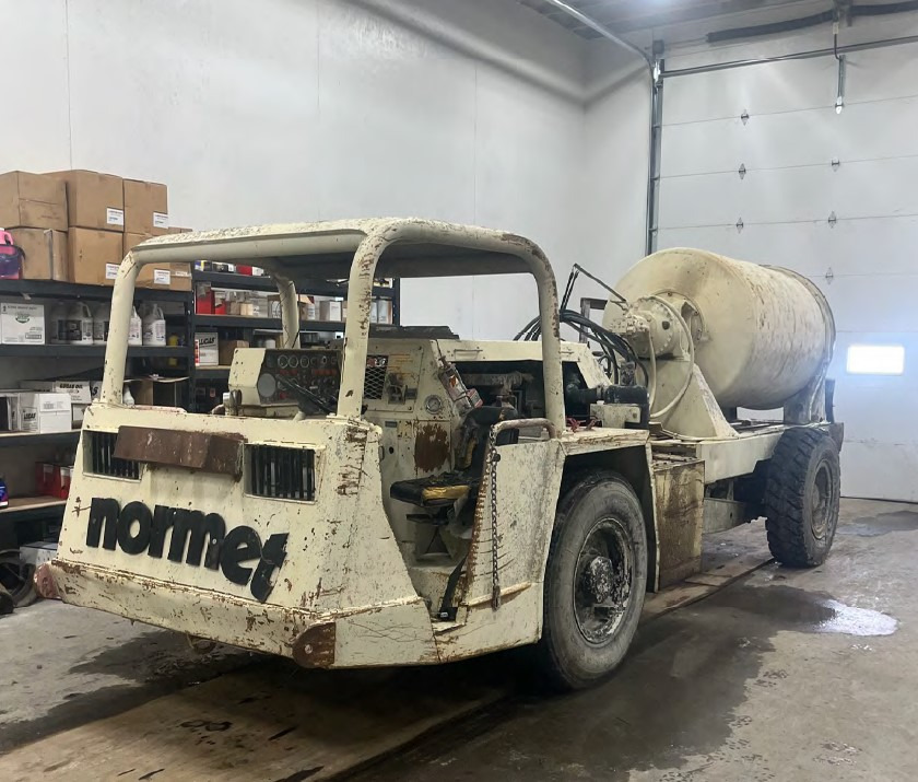 Normet A-64 - Μπετονιέρα φορτηγό: φωτογραφία 1 Normet A-64 - Μπετονιέρα φορτηγό: φωτογραφία 1