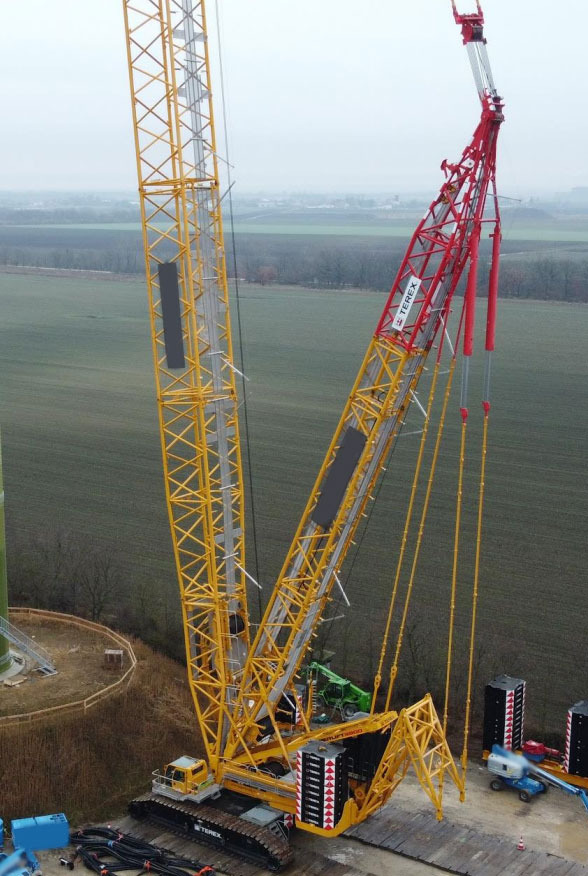 Terex Demag CC 3800-1 - Ερπυστριοφόρος γερανός: φωτογραφία 4 Terex Demag CC 3800-1 - Ερπυστριοφόρος γερανός: φωτογραφία 4