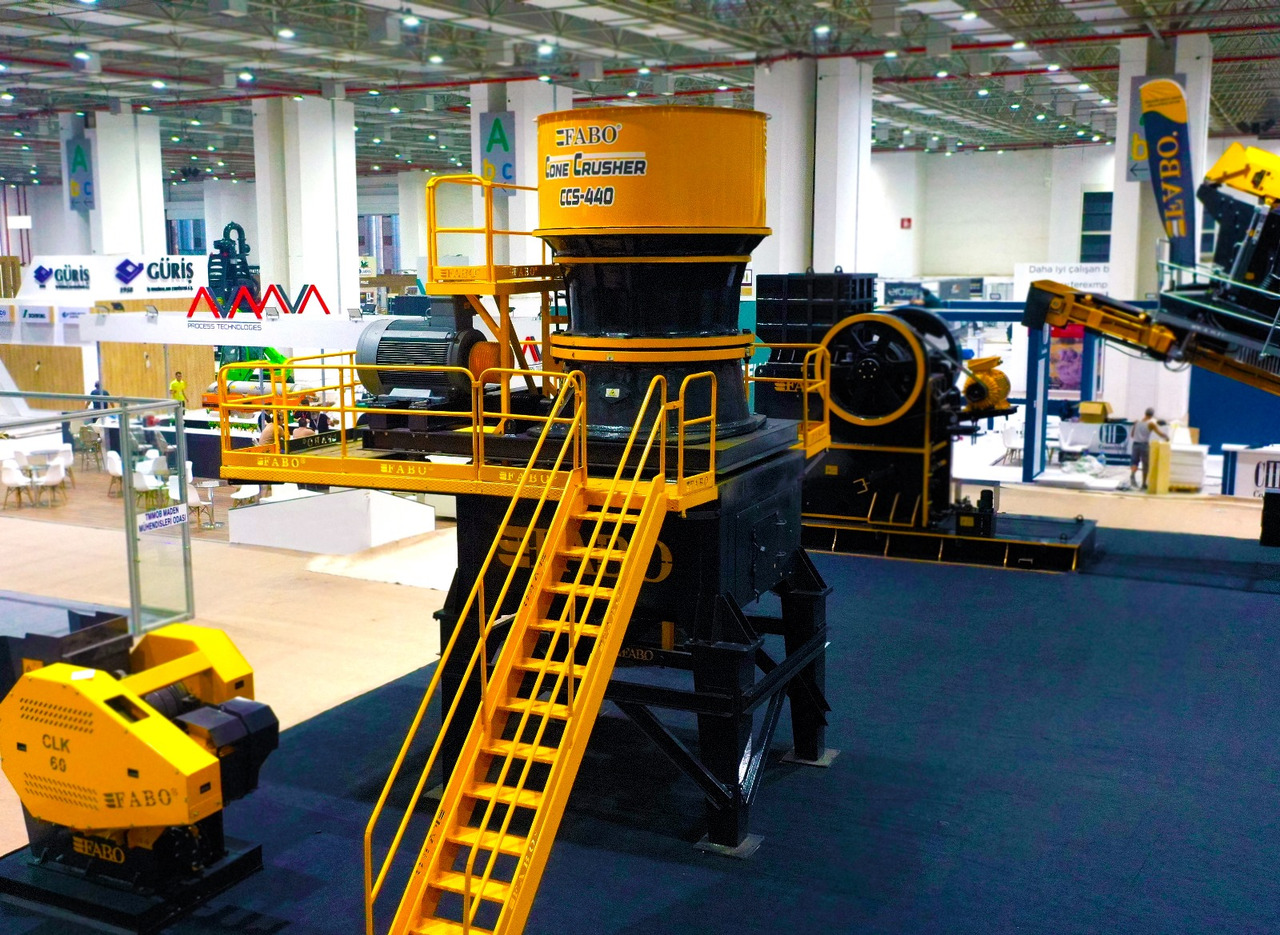 FABO Cone crusher - Κωνικός θραυστήρας: φωτογραφία 1 FABO Cone crusher - Κωνικός θραυστήρας: φωτογραφία 1