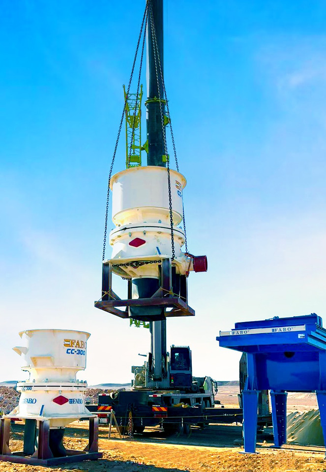 FABO Cone crusher - Κωνικός θραυστήρας: φωτογραφία 4 FABO Cone crusher - Κωνικός θραυστήρας: φωτογραφία 4