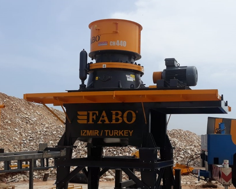 FABO Cone crusher - Κωνικός θραυστήρας: φωτογραφία 2 FABO Cone crusher - Κωνικός θραυστήρας: φωτογραφία 2