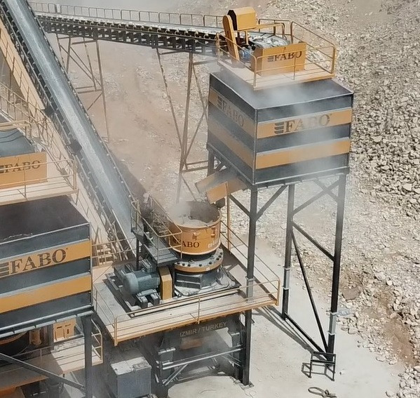 FABO Cone crusher - Κωνικός θραυστήρας: φωτογραφία 5 FABO Cone crusher - Κωνικός θραυστήρας: φωτογραφία 5