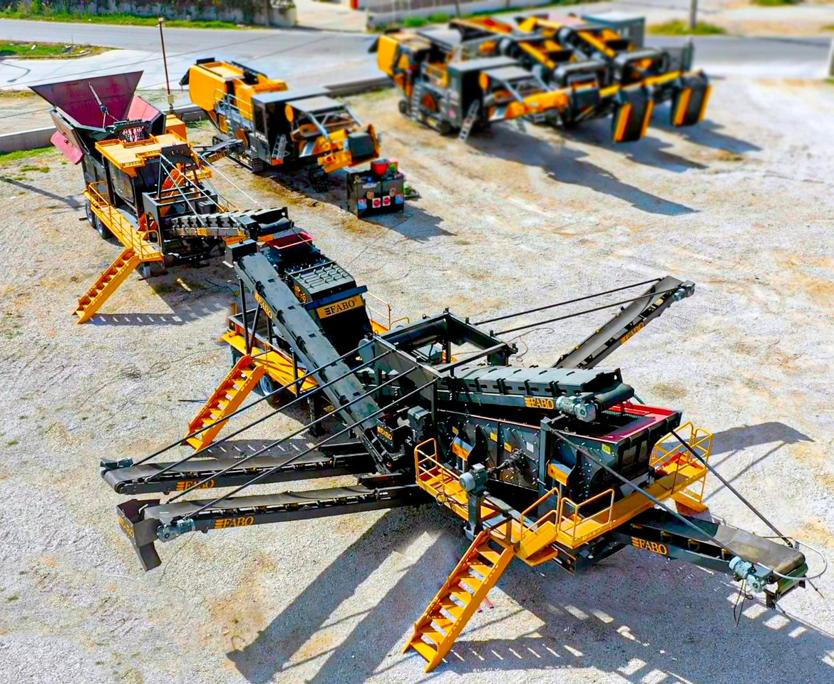 FABO Mining machinery-crushing plant - Μηχάνημα ορυχείων: φωτογραφία 2 FABO Mining machinery-crushing plant - Μηχάνημα ορυχείων: φωτογραφία 2