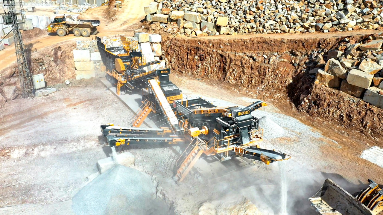 FABO Mining machinery-crushing plant - Μηχάνημα ορυχείων: φωτογραφία 4 FABO Mining machinery-crushing plant - Μηχάνημα ορυχείων: φωτογραφία 4