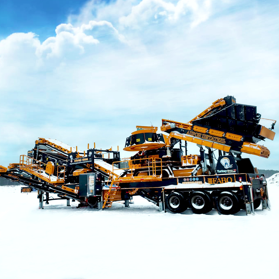 FABO Mining machinery-crushing plant - Μηχάνημα ορυχείων: φωτογραφία 4 FABO Mining machinery-crushing plant - Μηχάνημα ορυχείων: φωτογραφία 4