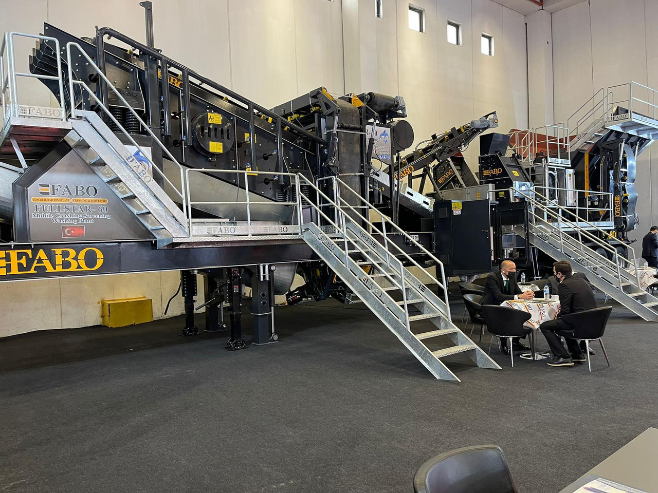 FABO Mining machinery-crushing plant - Μηχάνημα ορυχείων: φωτογραφία 1 FABO Mining machinery-crushing plant - Μηχάνημα ορυχείων: φωτογραφία 1