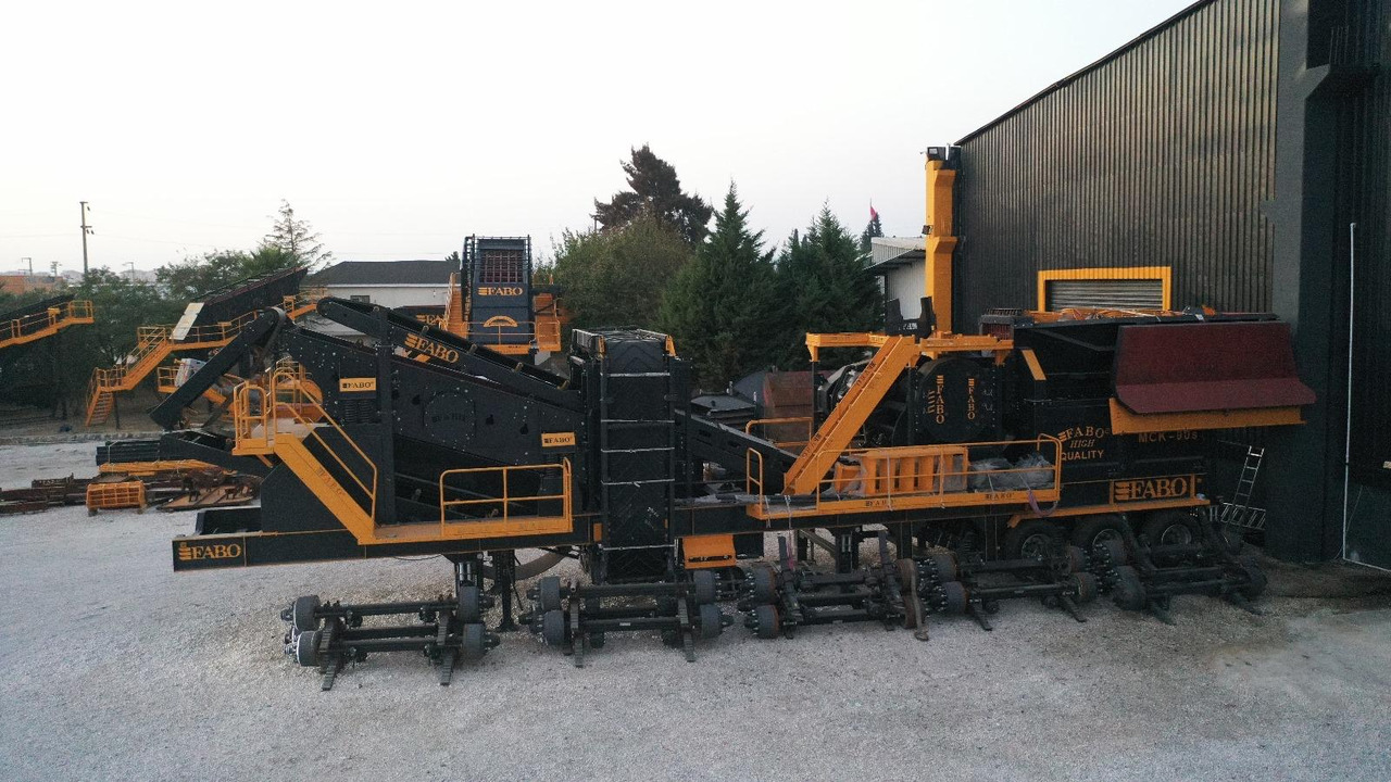FABO Mining machinery - crushing plant - Μηχάνημα ορυχείων: φωτογραφία 2 FABO Mining machinery - crushing plant - Μηχάνημα ορυχείων: φωτογραφία 2
