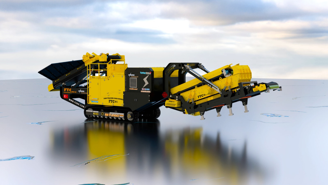 Καινούριο Κινητός σπαστήρας FABO Mobile crusher: φωτογραφία 1