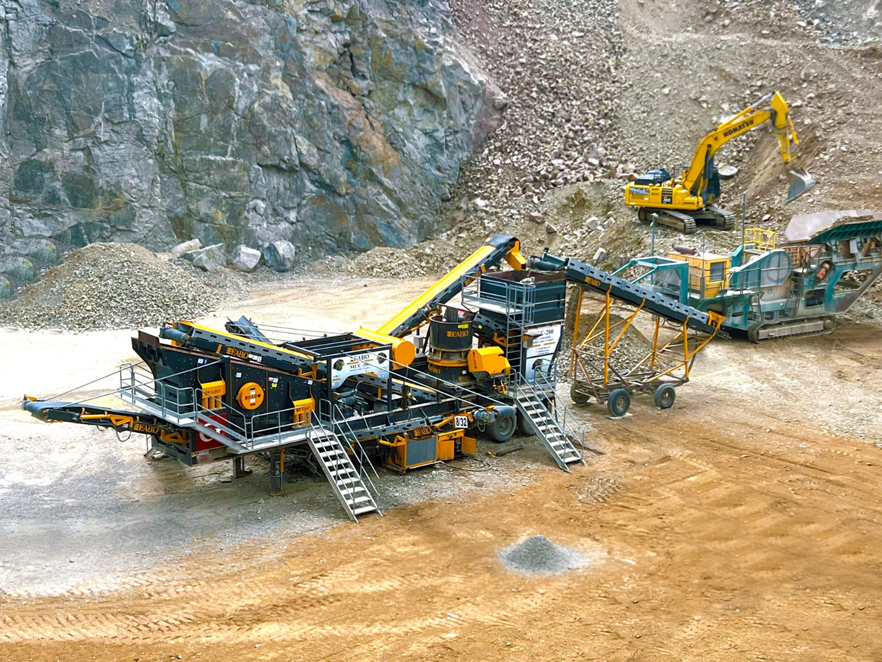 FABO Mobile crusher - Κινητός σπαστήρας: φωτογραφία 3 FABO Mobile crusher - Κινητός σπαστήρας: φωτογραφία 3