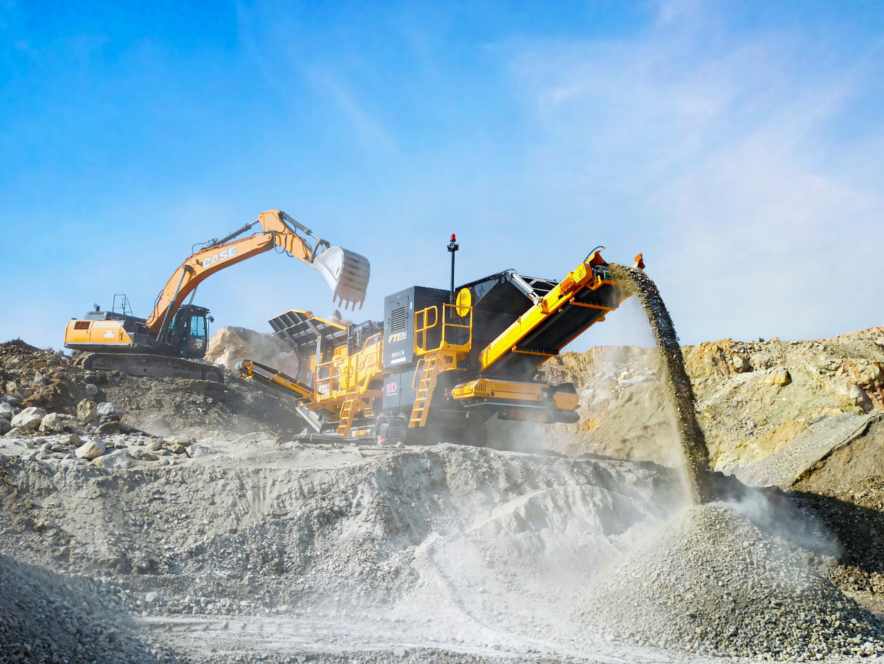 FABO Mobile crusher - Κινητός σπαστήρας: φωτογραφία 1 FABO Mobile crusher - Κινητός σπαστήρας: φωτογραφία 1