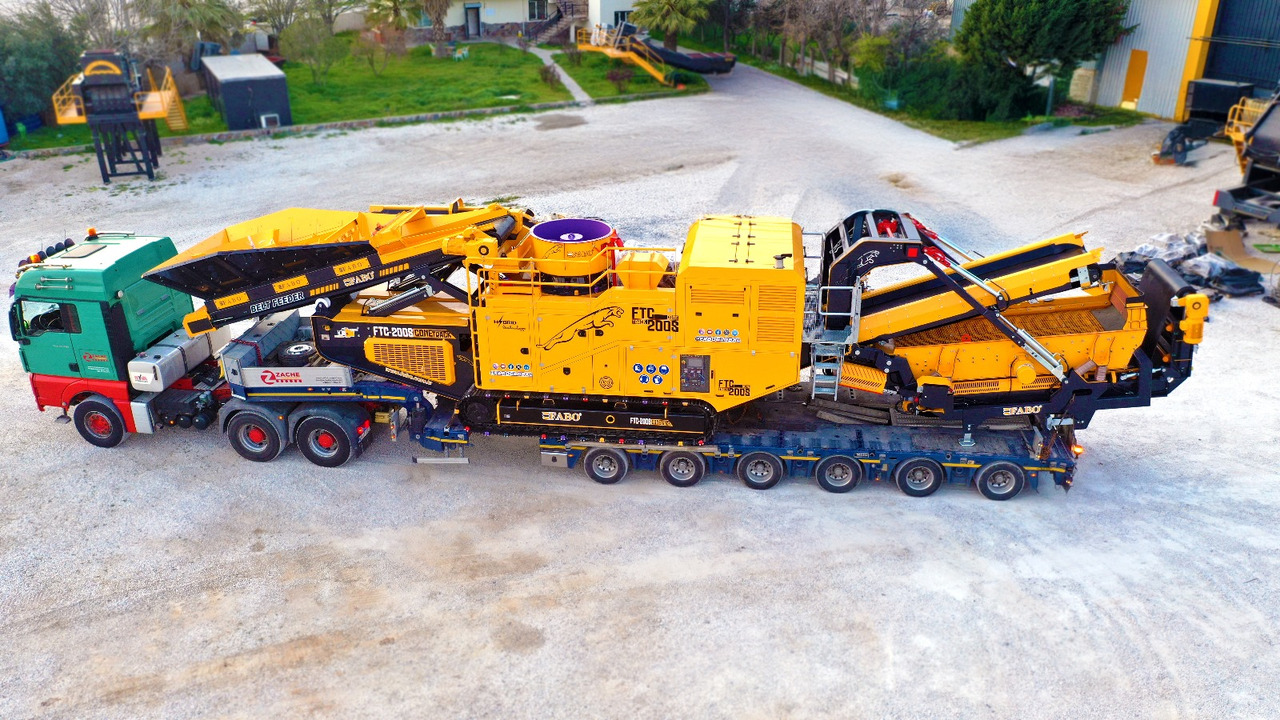 FABO Mobile crusher - Κινητός σπαστήρας: φωτογραφία 1 FABO Mobile crusher - Κινητός σπαστήρας: φωτογραφία 1