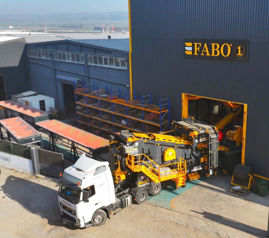 FABO Mobile crusher - Κινητός σπαστήρας: φωτογραφία 4 FABO Mobile crusher - Κινητός σπαστήρας: φωτογραφία 4