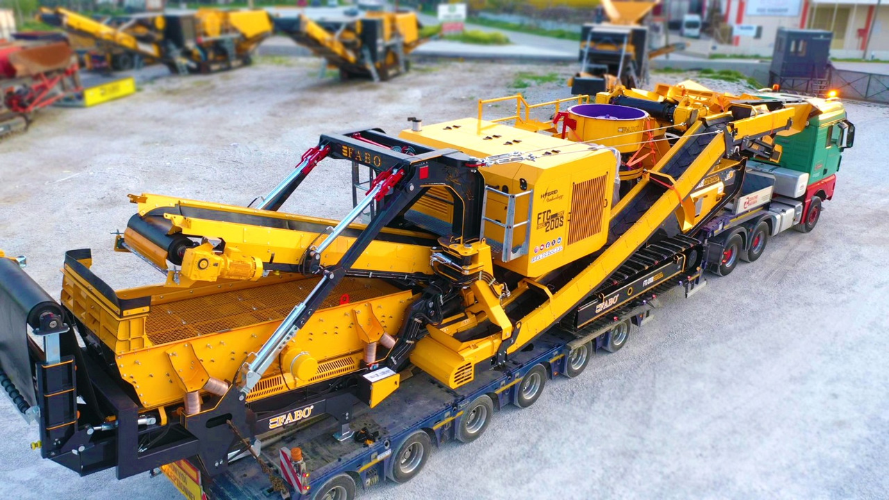 FABO Mobile crusher - Κινητός σπαστήρας: φωτογραφία 4 FABO Mobile crusher - Κινητός σπαστήρας: φωτογραφία 4