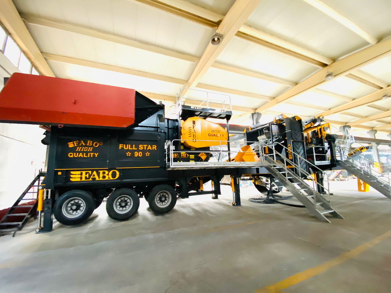 Καινούριο Κινητός σπαστήρας FABO Mobile crusher: φωτογραφία 6
