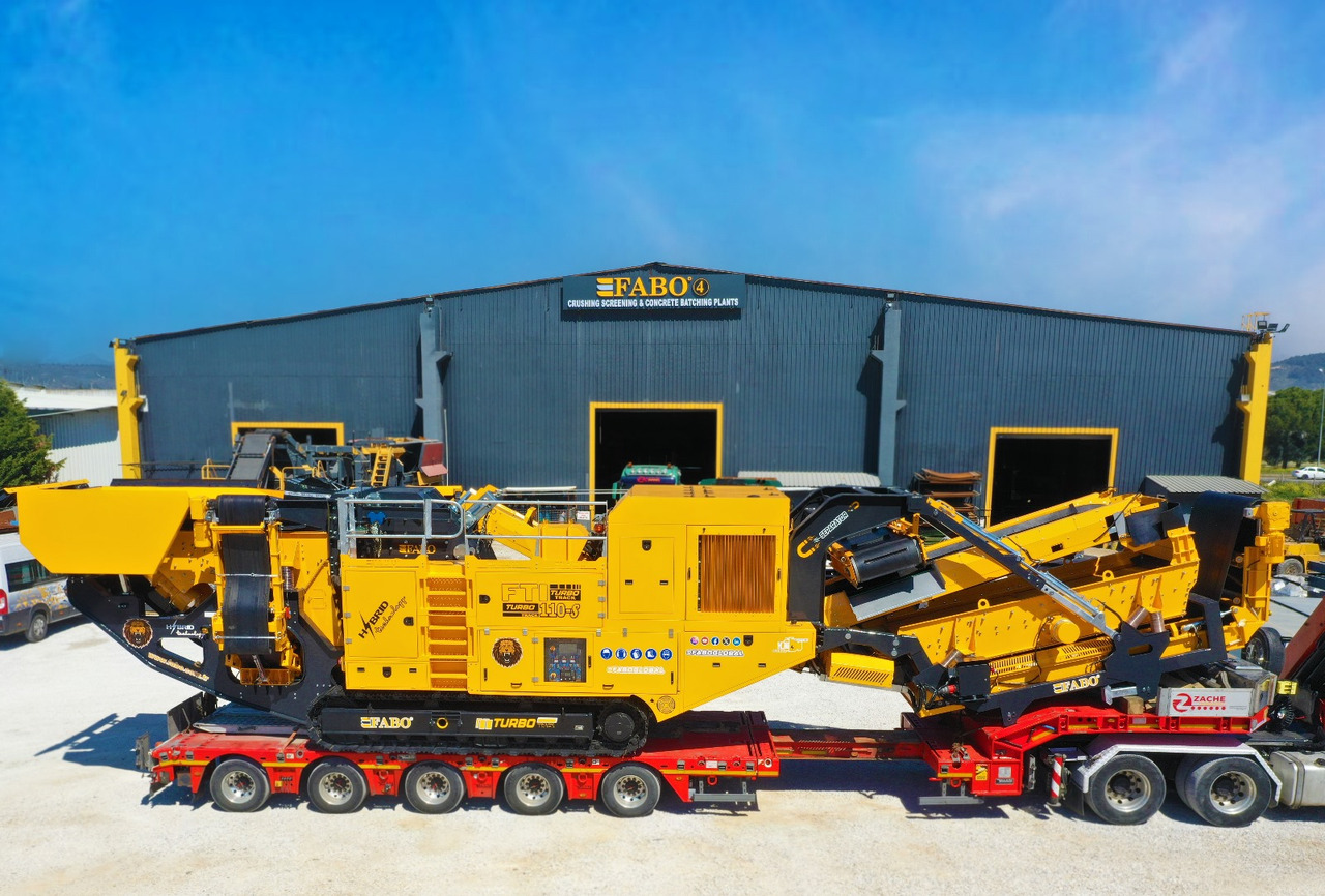 FABO Mobile crusher - Κινητός σπαστήρας: φωτογραφία 1 FABO Mobile crusher - Κινητός σπαστήρας: φωτογραφία 1