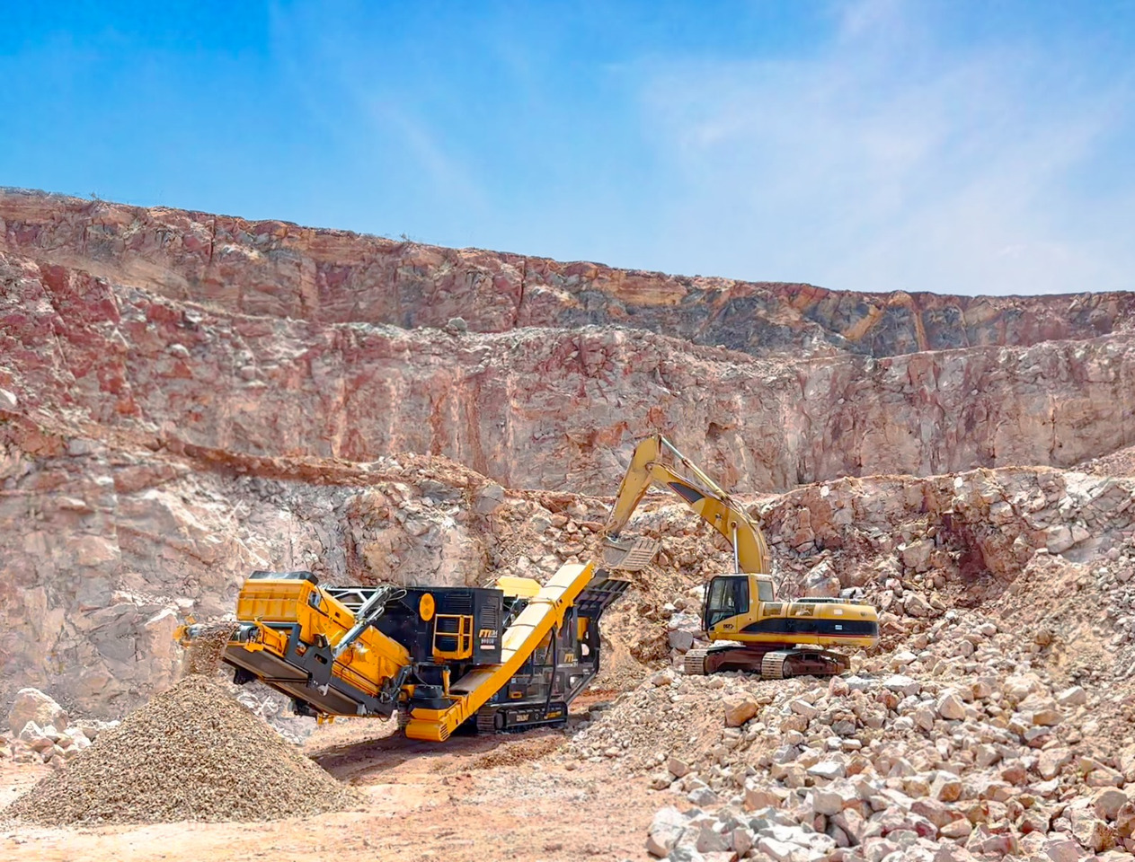 FABO Mobile crusher - Κινητός σπαστήρας: φωτογραφία 4 FABO Mobile crusher - Κινητός σπαστήρας: φωτογραφία 4