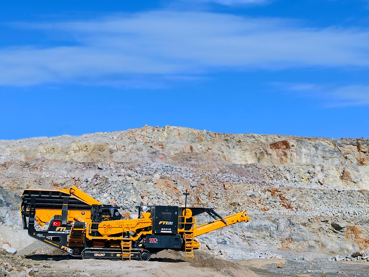 FABO Mobile crusher - Κινητός σπαστήρας: φωτογραφία 2 FABO Mobile crusher - Κινητός σπαστήρας: φωτογραφία 2